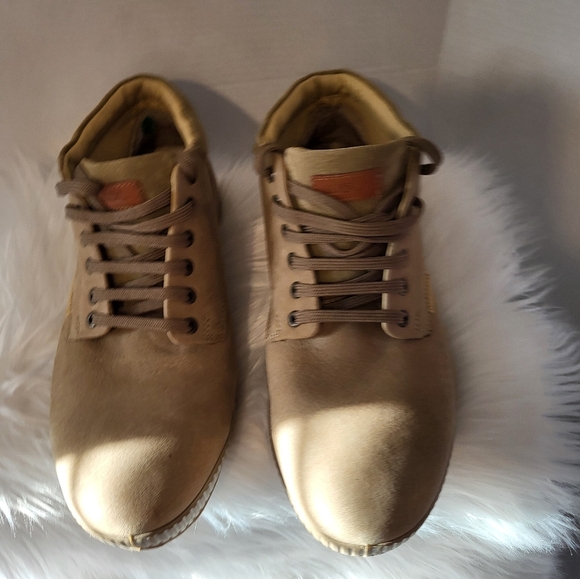Woodland Tan High-Top Sneakers, Size 44 (12 Inches ) - Picture 5 of 8